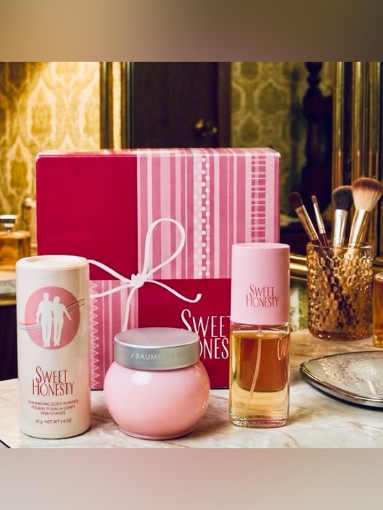 Avon Other - Vtg. Sweet Honesty Gift Set Cologne Spray/Body Powder/Perfumed Skin Softener~New